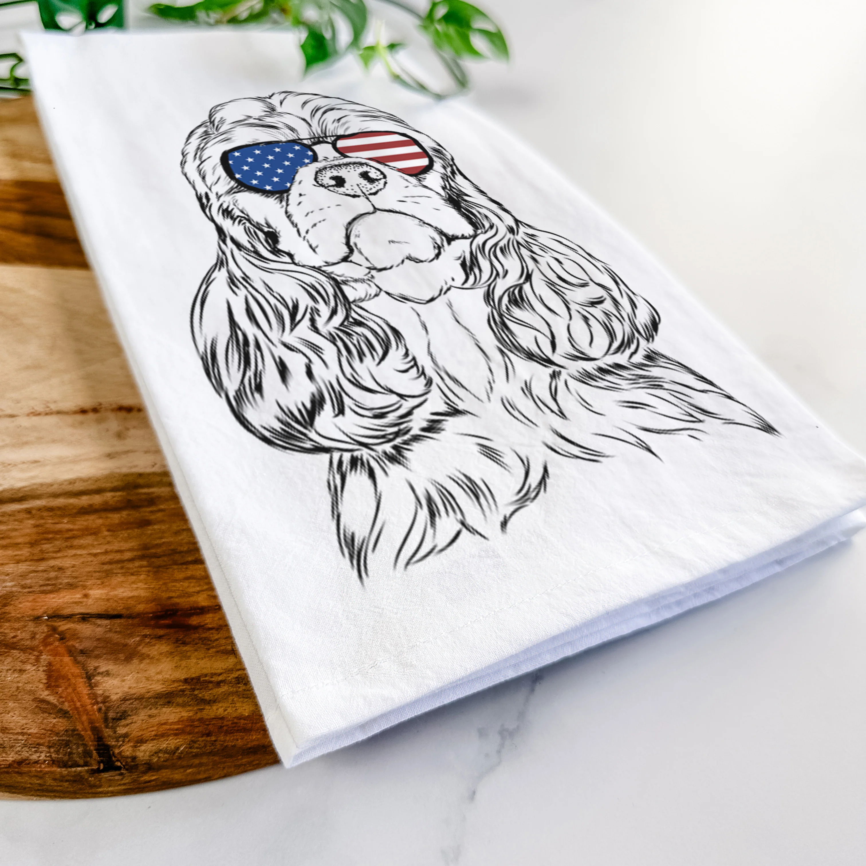 Emma the Cocker Spaniel Tea Towel - Image 12