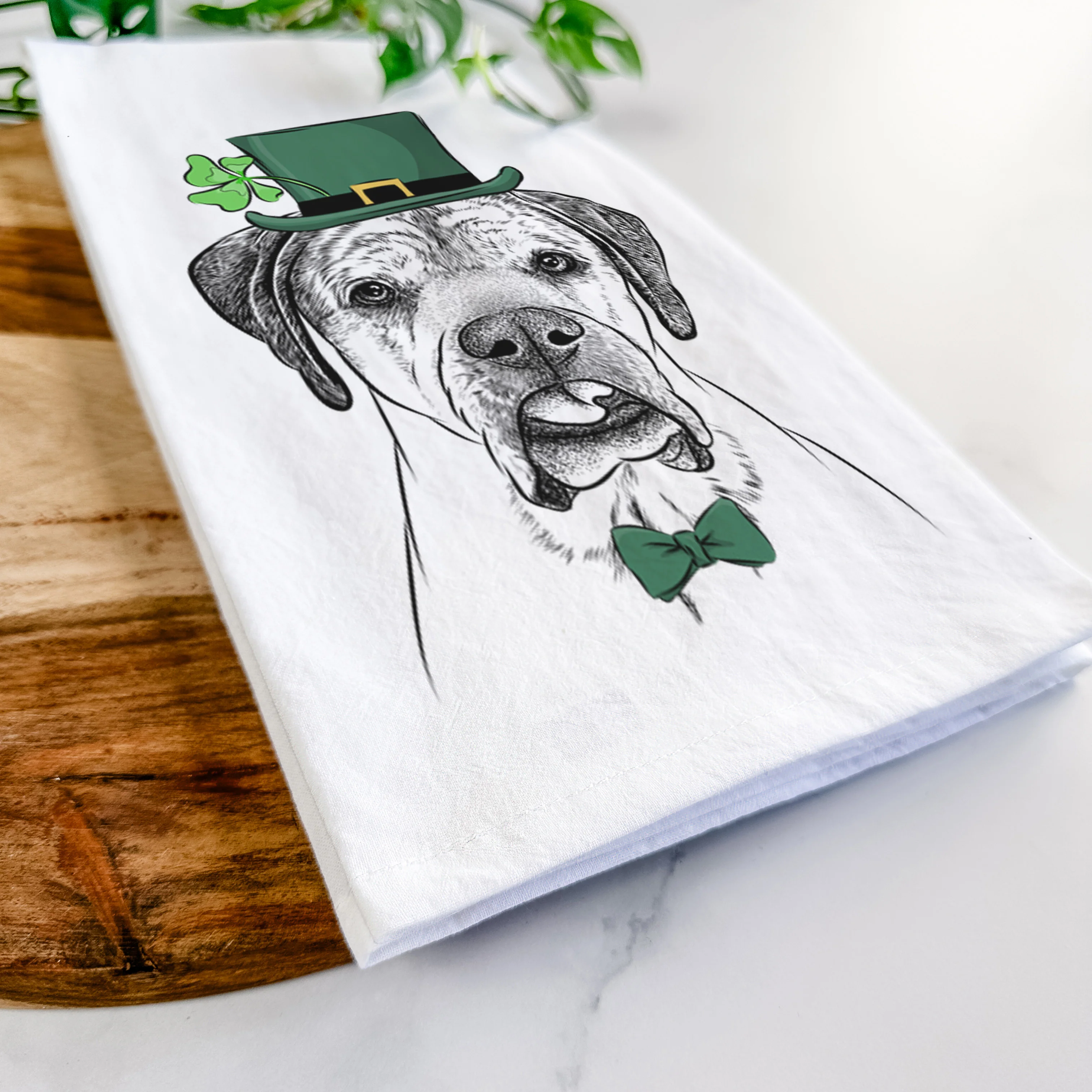 Emma the English Mastiff Tea Towel - Image 13