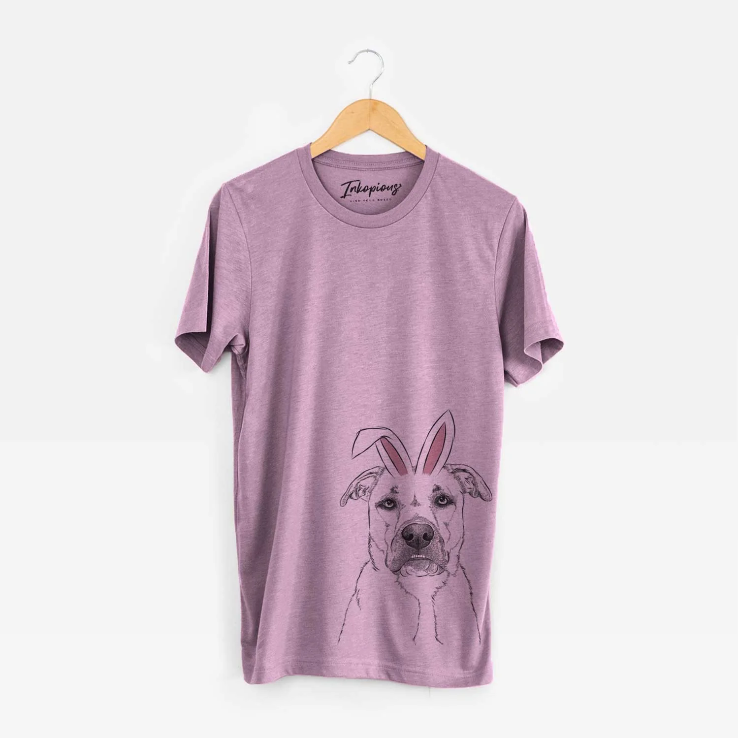 Easter Abby the Boxer Beagle Mix - Unisex Crewneck - Image 4