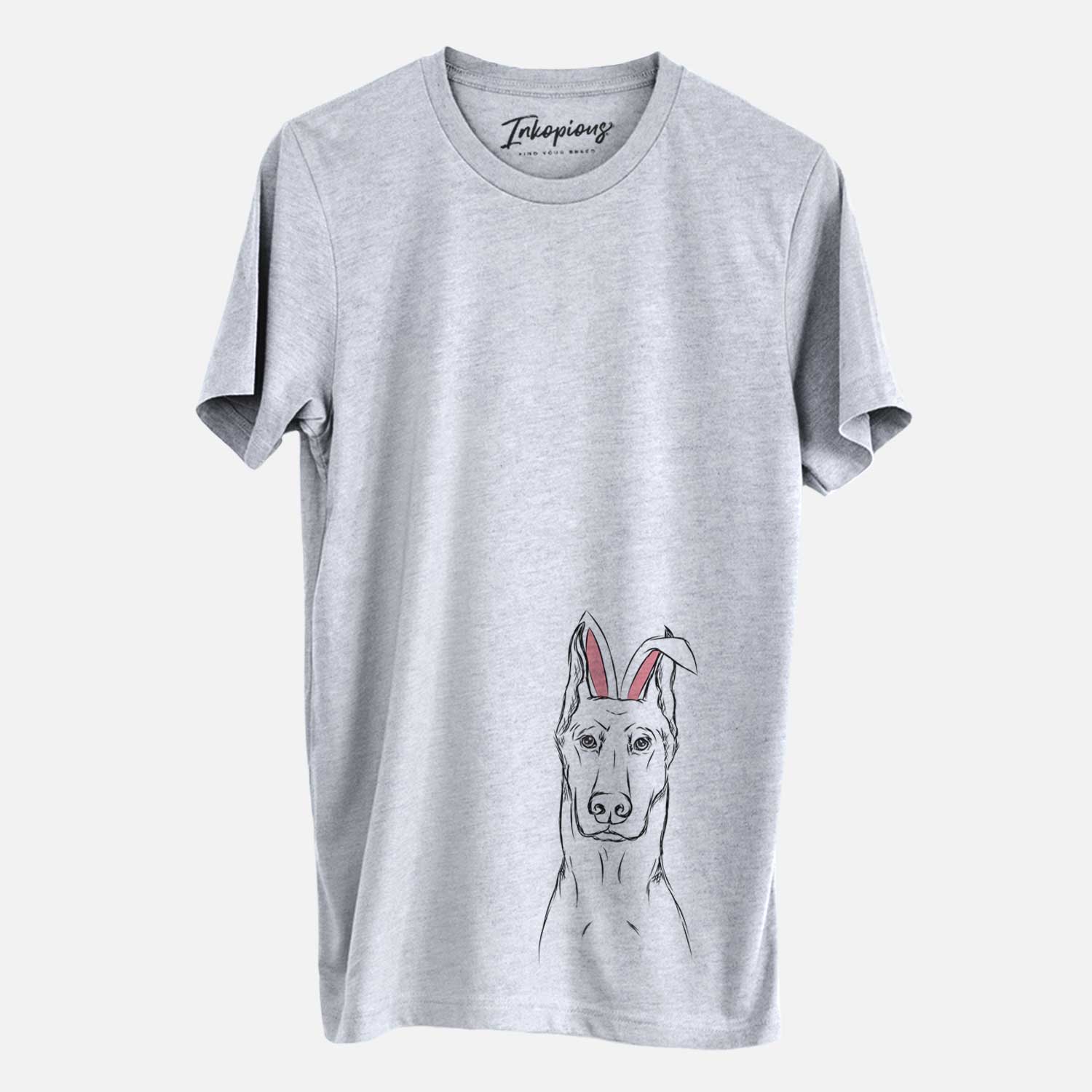 Easter Ace the Doberman Pinscher - Unisex Crewneck - Image 2