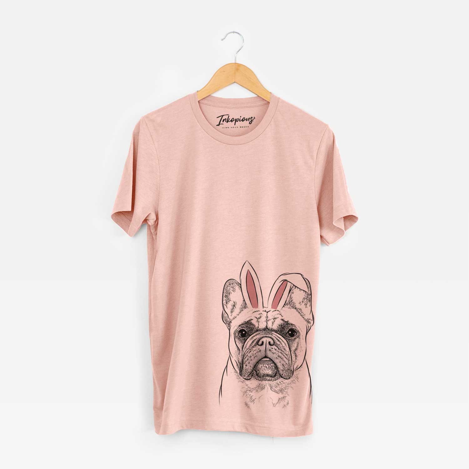 Easter Acelynn the French Bulldog - Unisex Crewneck - Image 3