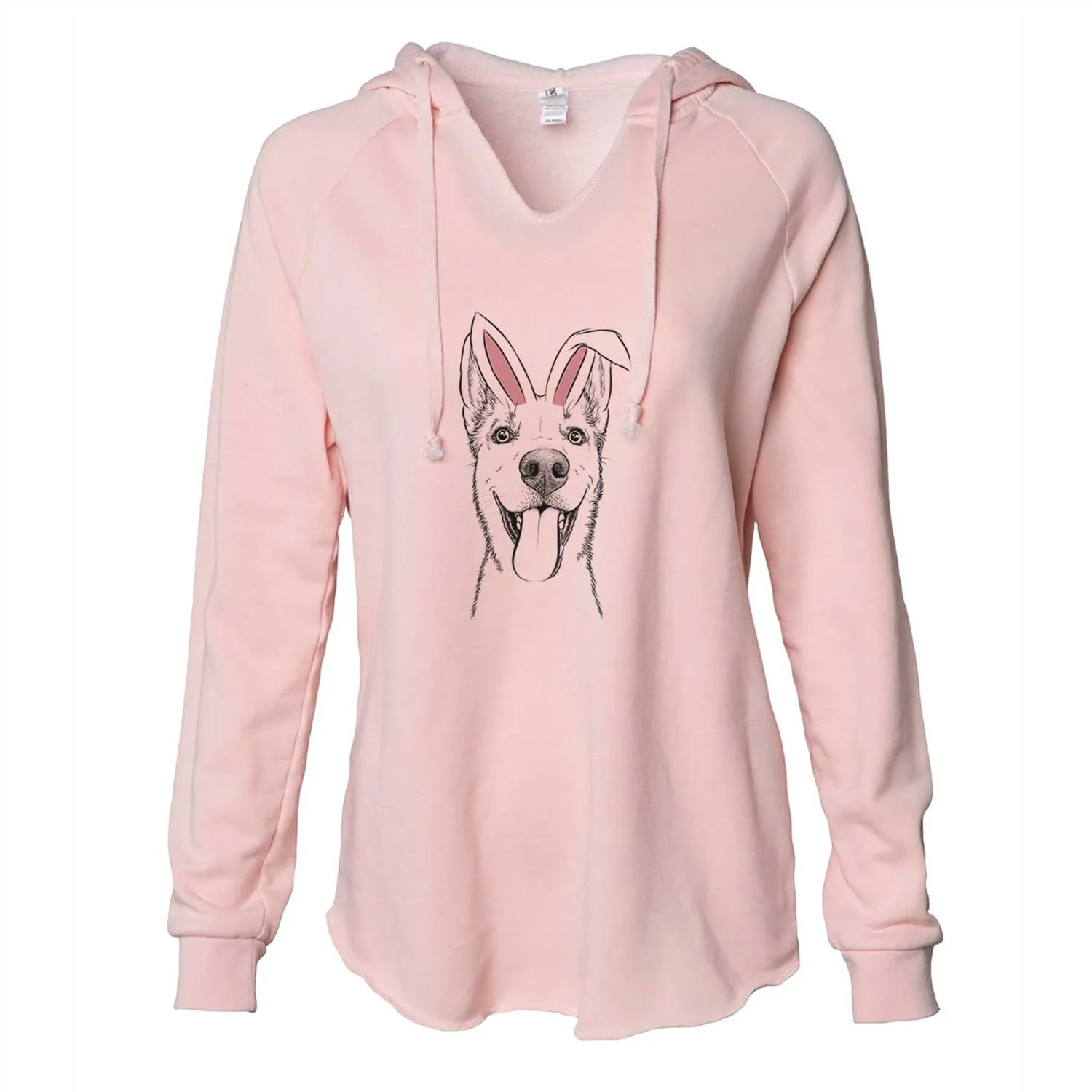 Easter Arlo the Husky Shepherd Mix - Cali Wave Hooded Sweatshirt - Image 5