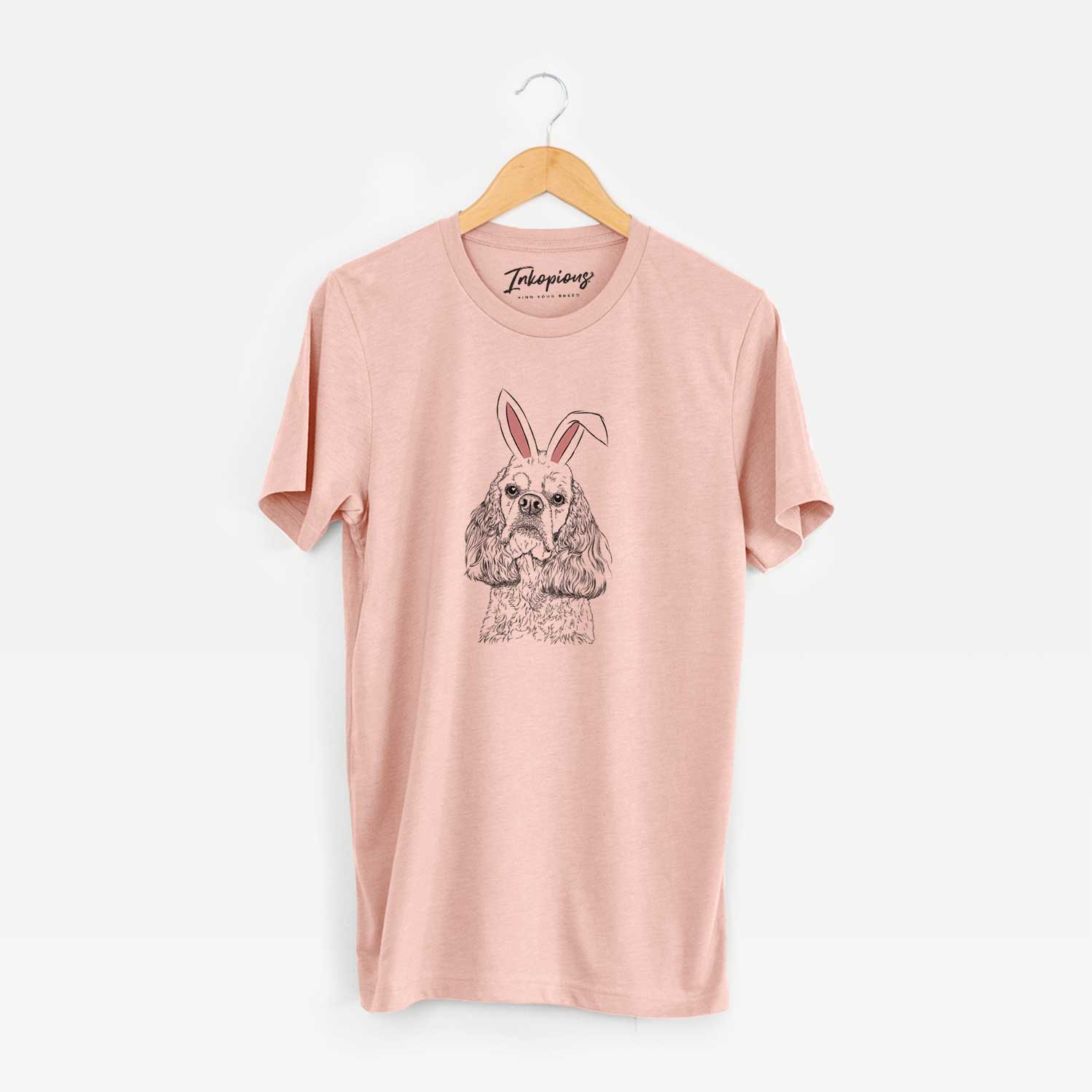 Easter Bailey the American Cocker Spaniel - Unisex Crewneck - Image 7