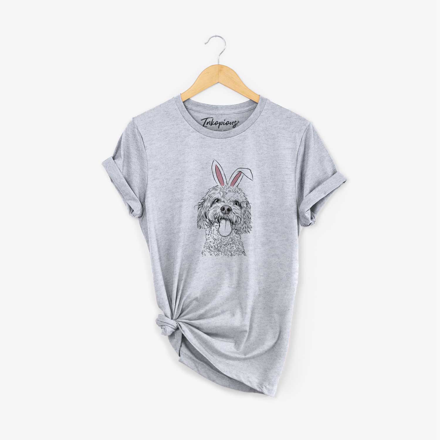 Easter Barney the Cavachon - Unisex Crewneck - Image 6