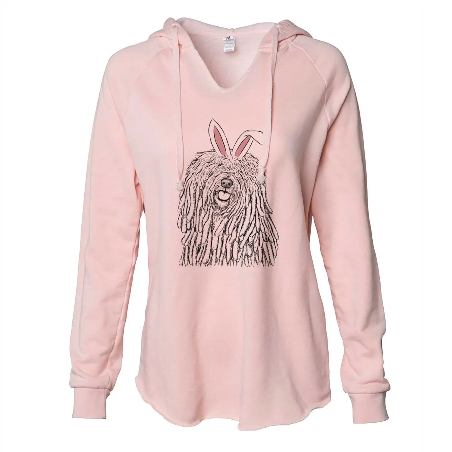 Easter Barry the Komondor - Cali Wave Hooded Sweatshirt - Image 5