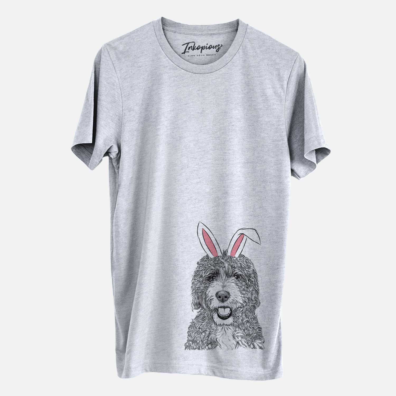Easter Bash the Bernedoodle - Unisex Crewneck - Image 2