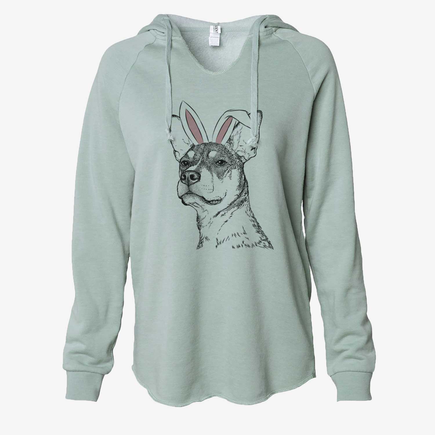 Easter Bill the Heeler Mix - Cali Wave Hooded Sweatshirt - Image 7