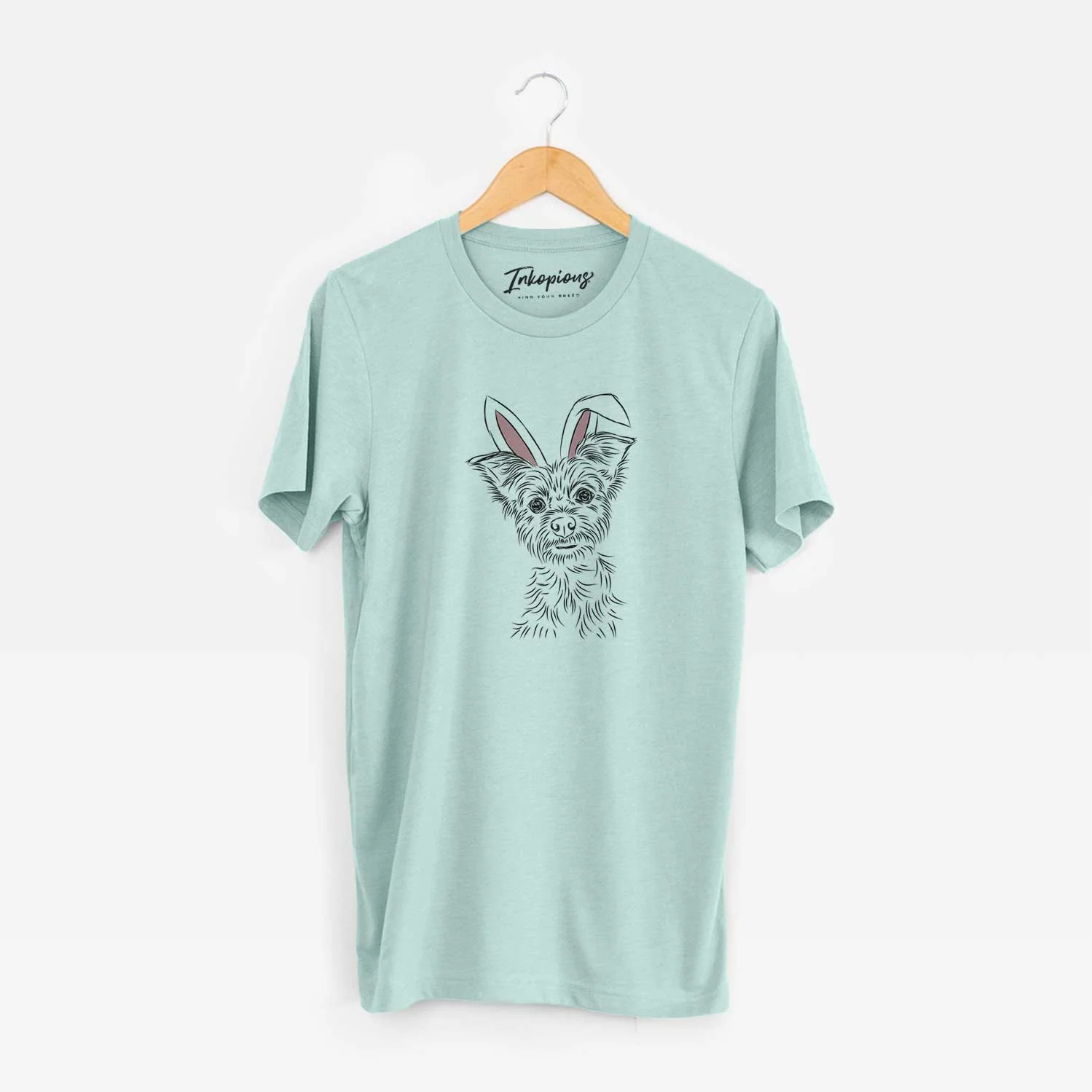 Easter Bingo the Yorkshire Terrier - Unisex Crewneck - Image 9