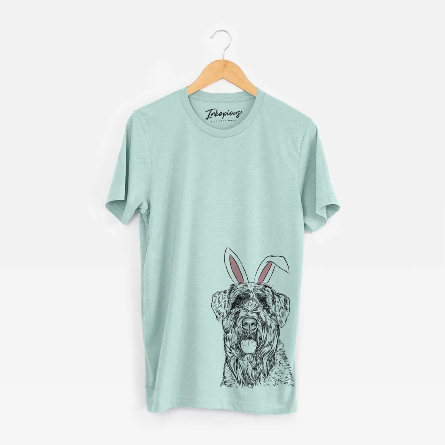 Easter Bonnie the Bouvier Des Flandres - Unisex Crewneck - Image 5