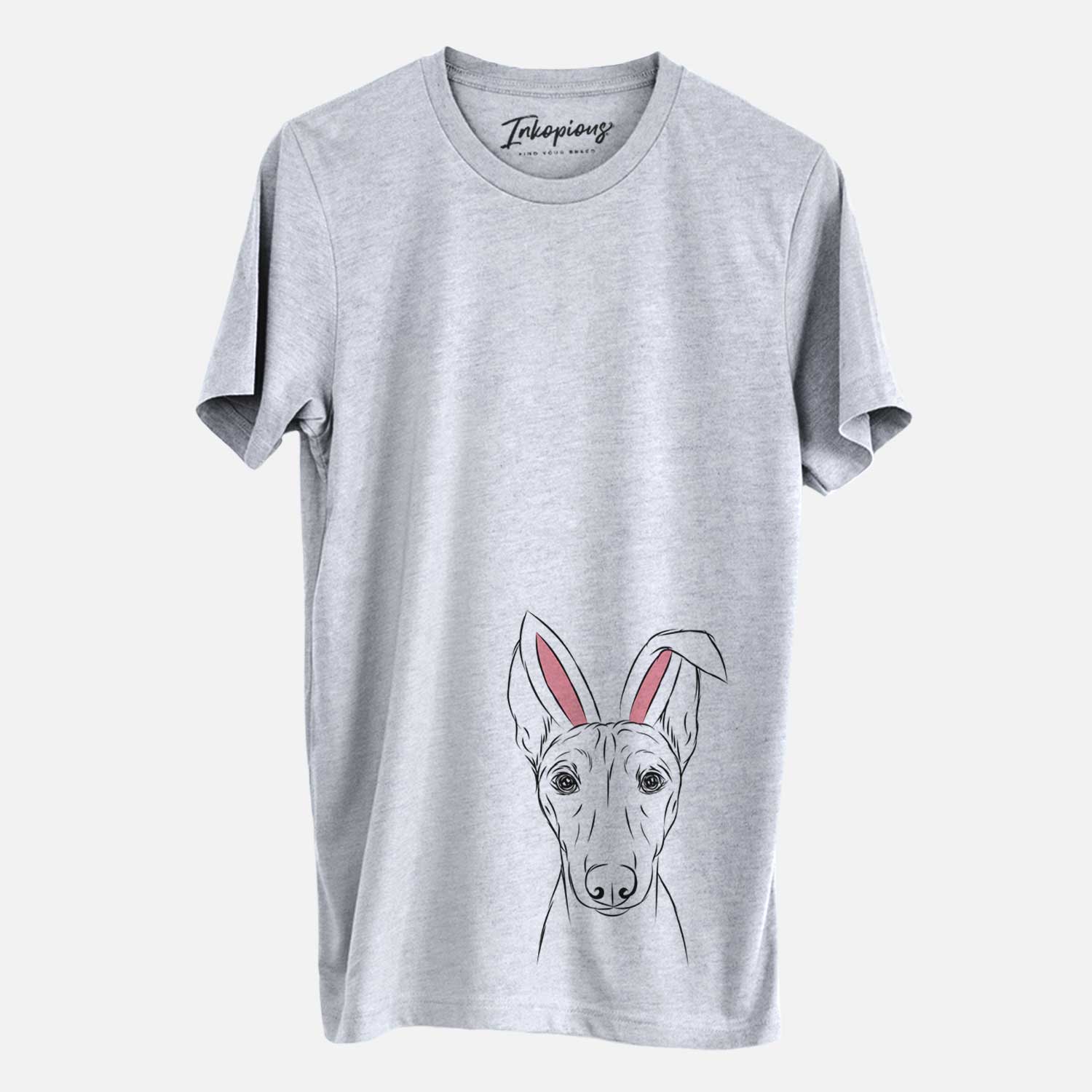 Easter Bonsai the Basenji - Unisex Crewneck - Image 2