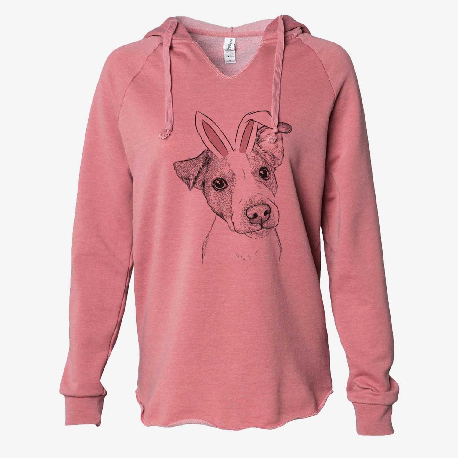 Easter Bosse the Jack Russell Terrier - Cali Wave Hooded Sweatshirt - Image 6