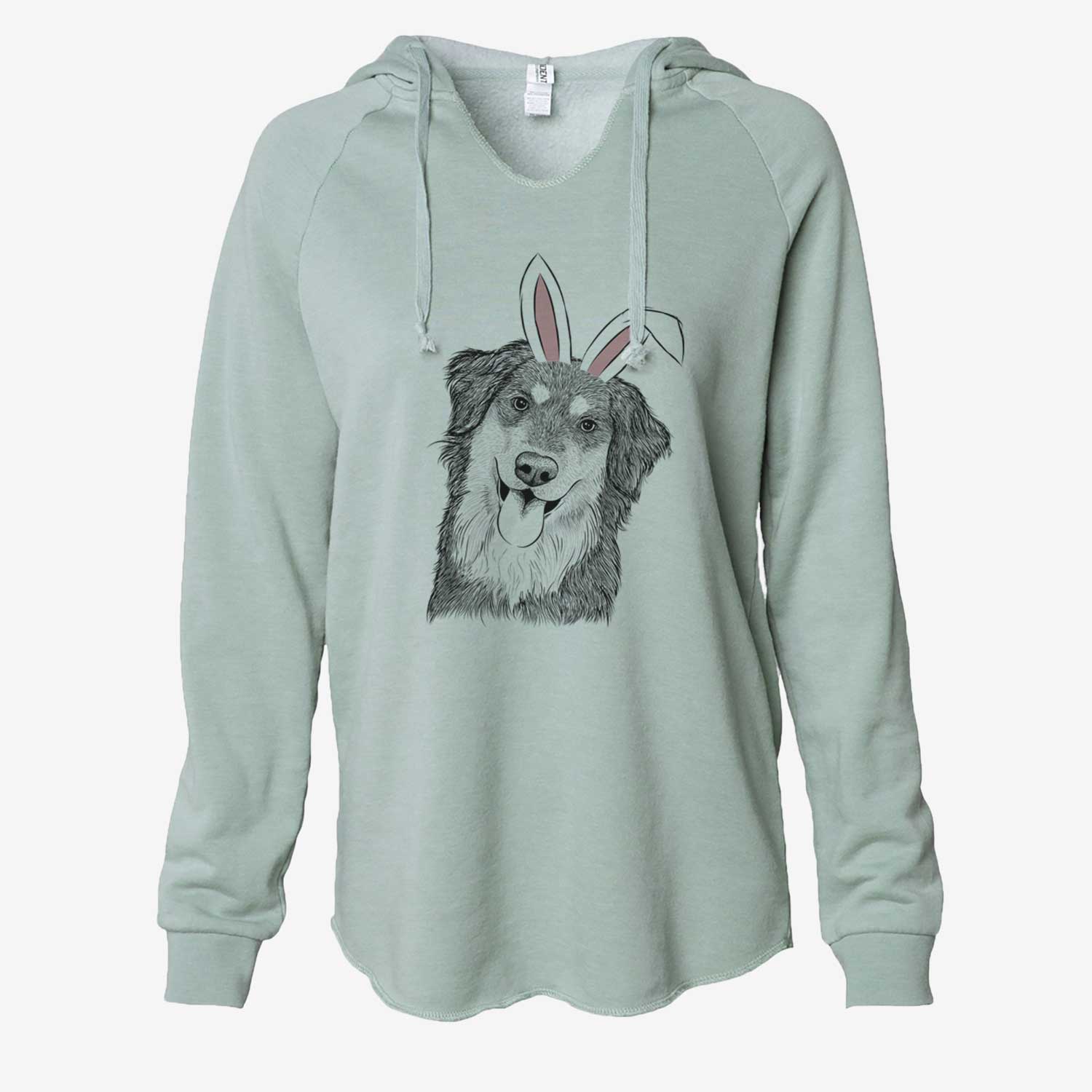 Easter Brodie the Golden Aussie - Cali Wave Hooded Sweatshirt - Image 7