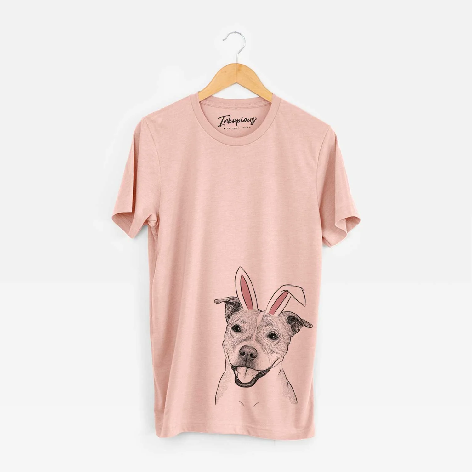 Easter BrookLyn the Staffordshire Bull Terrier - Unisex Crewneck - Image 3