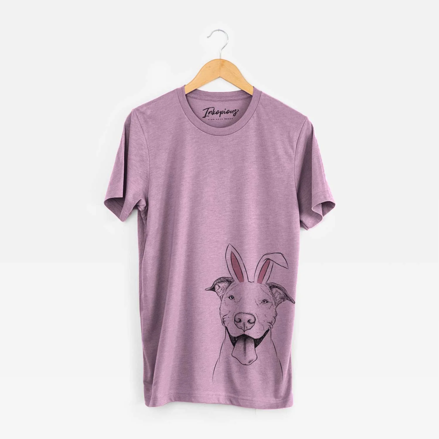 Easter Bruce the American Staffordshire Terrier - Unisex Crewneck - Image 4