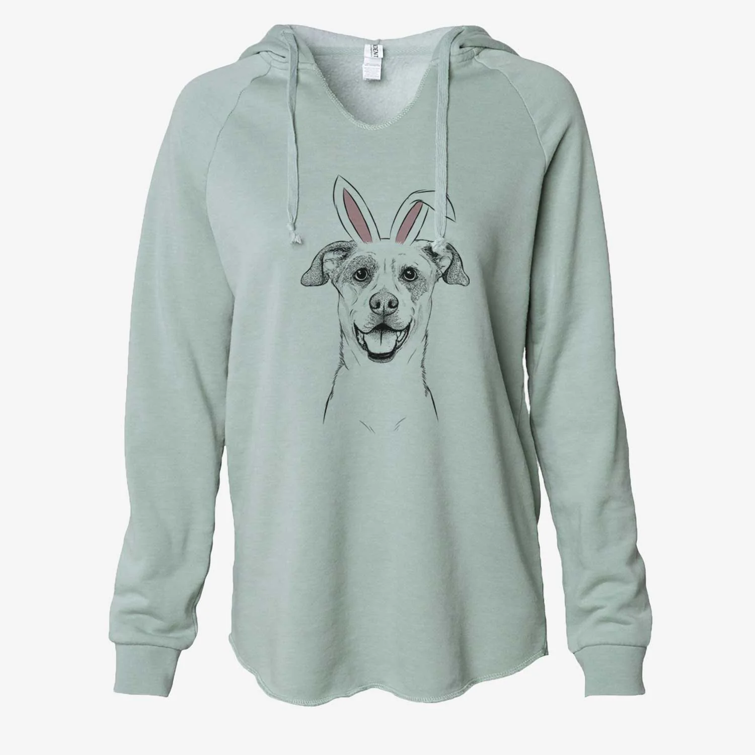 Easter Buffy the Mixed Breed - Cali Wave Hooded Sweatshirt - Image 7