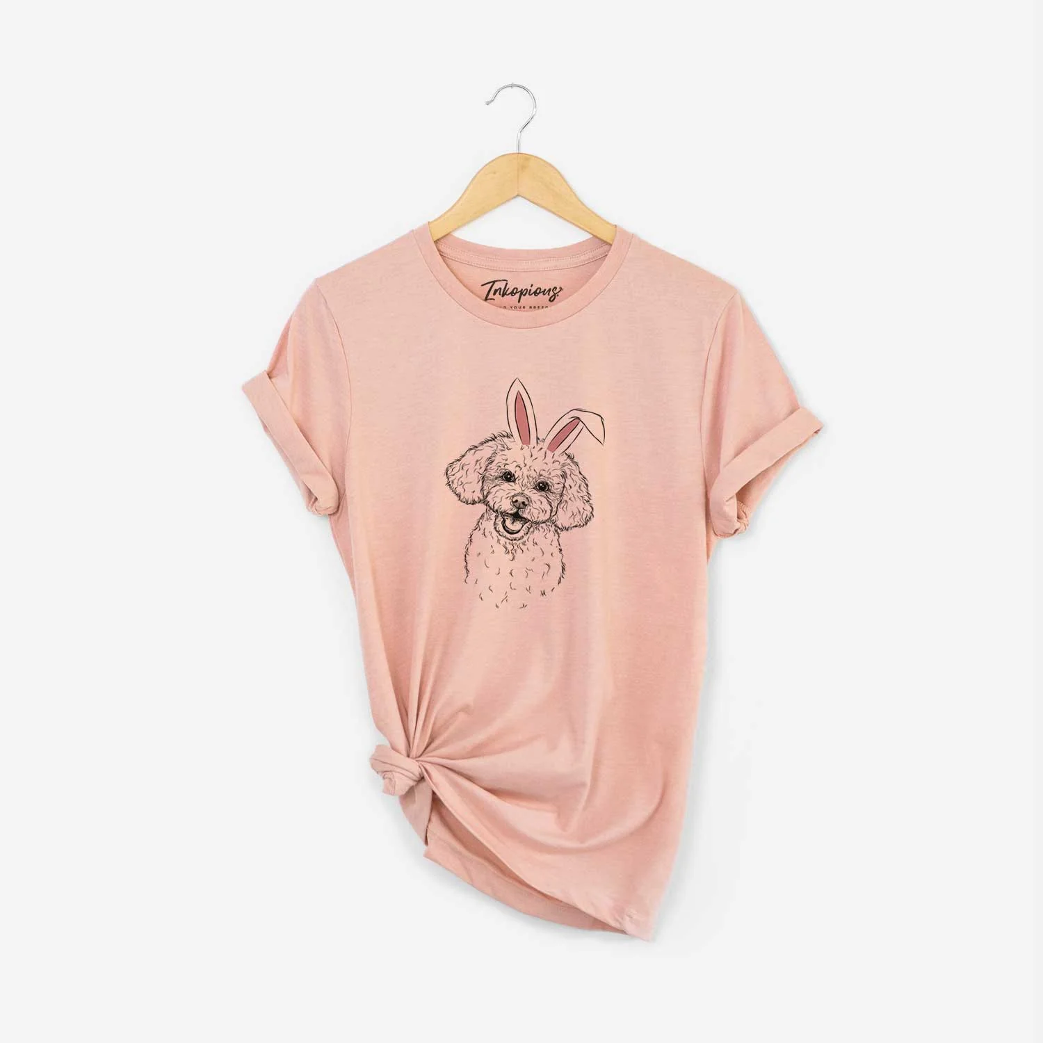 Easter Caesar the Bichon Frise - Unisex Crewneck