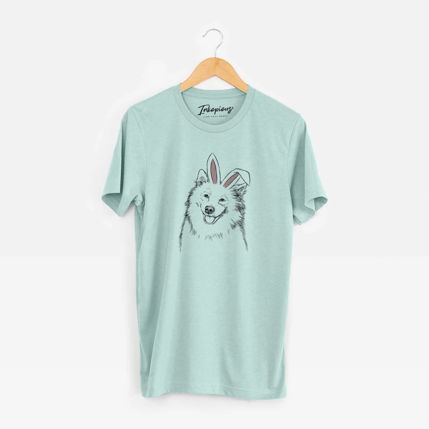 Easter Caico the Samoyed - Unisex Crewneck - Image 9