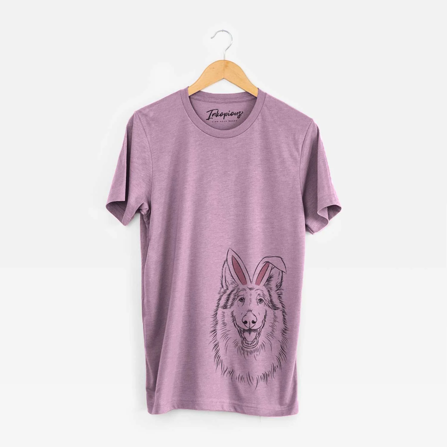 Easter Cannon the Rough Collie - Unisex Crewneck - Image 4