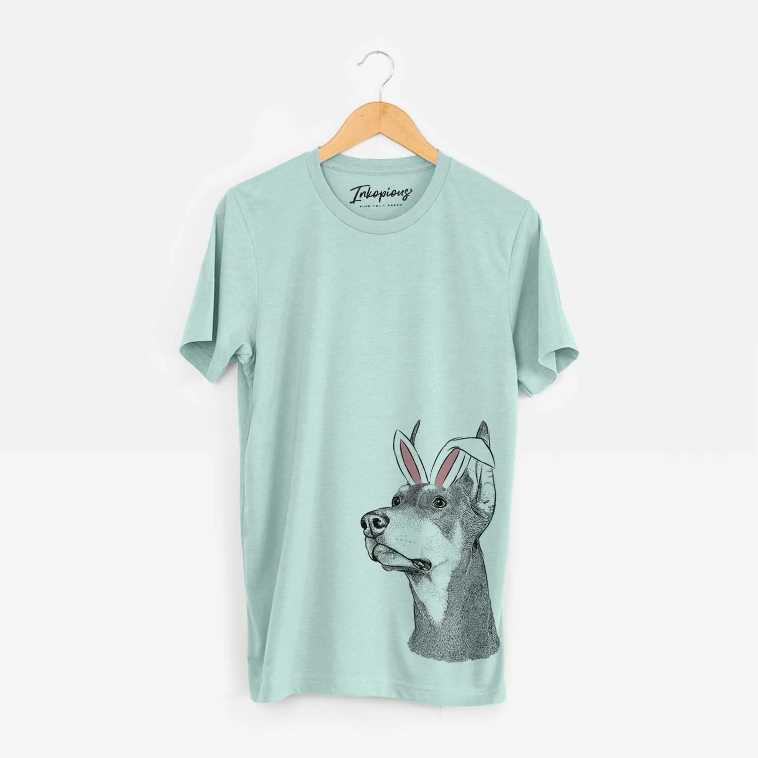 Easter Cenza the Doberman Pinscher - Unisex Crewneck - Image 5