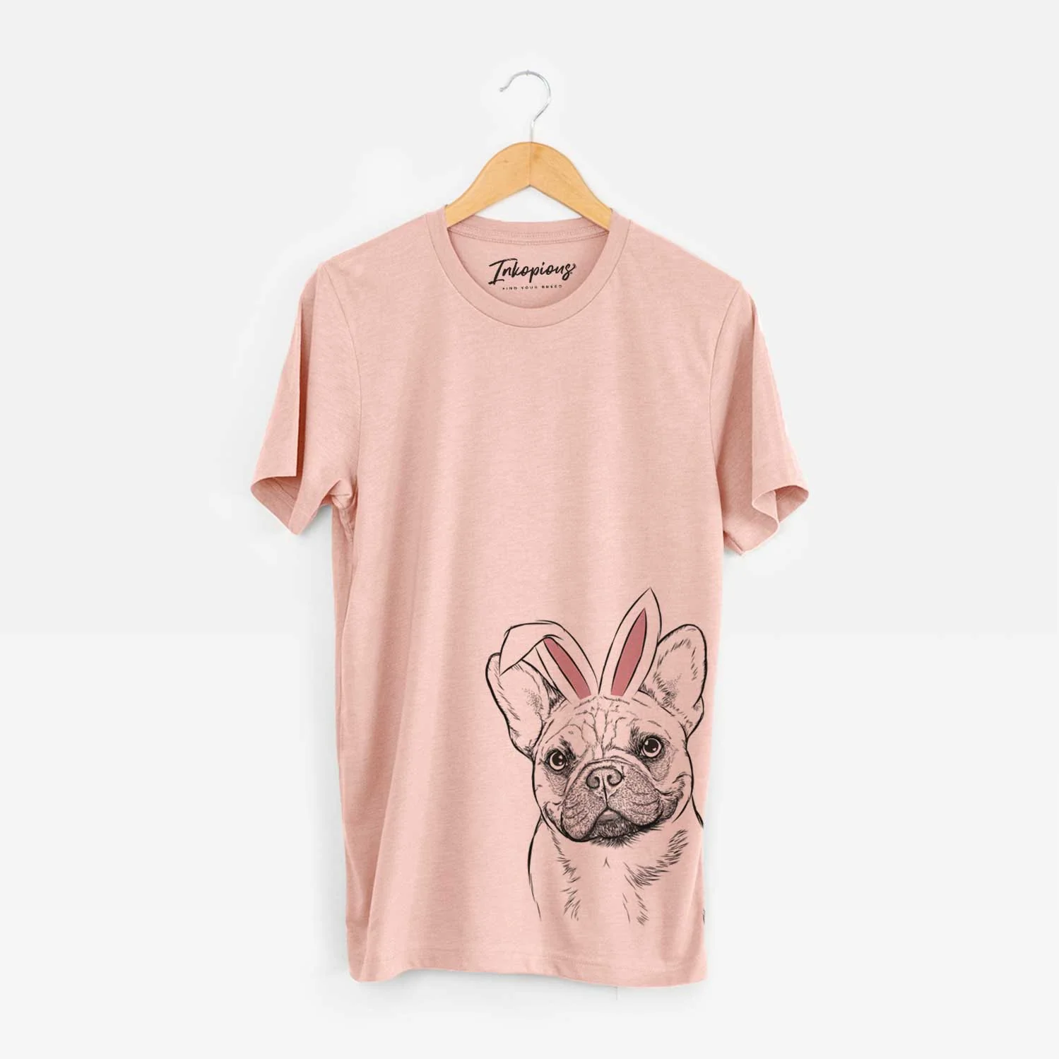 Easter Chew Chew the French Bulldog - Unisex Crewneck - Image 3