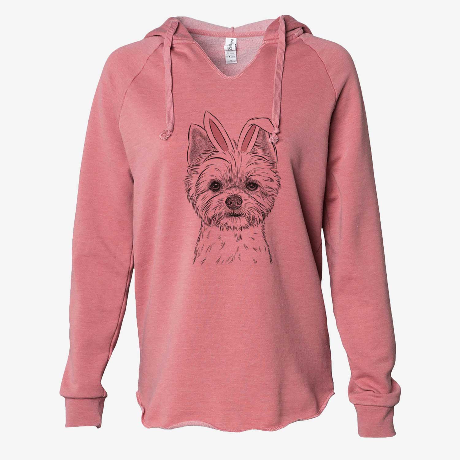 Easter Chewy the Yorkshire Terrier - Cali Wave Hooded Sweatshirt - Image 6