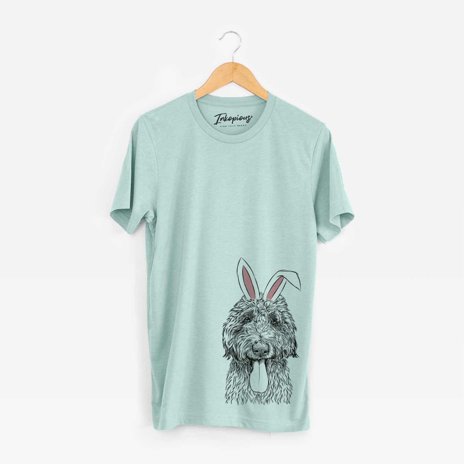 Easter CiCi Paulk the Aussiedoodle - Unisex Crewneck - Image 5