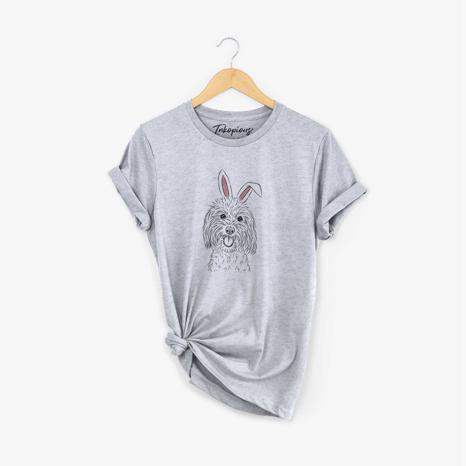 Easter Cuddles the Coton de Tulear - Unisex Crewneck - Image 6