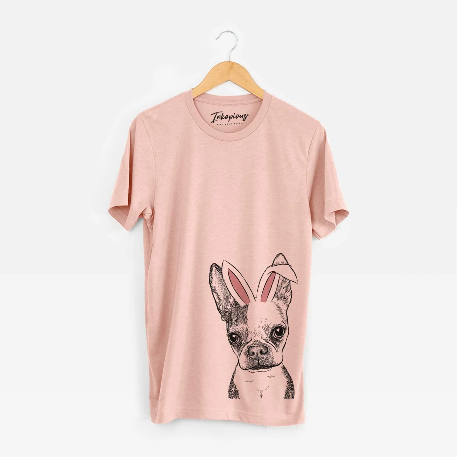 Easter Daisy the Boston Terrier - Unisex Crewneck - Image 3