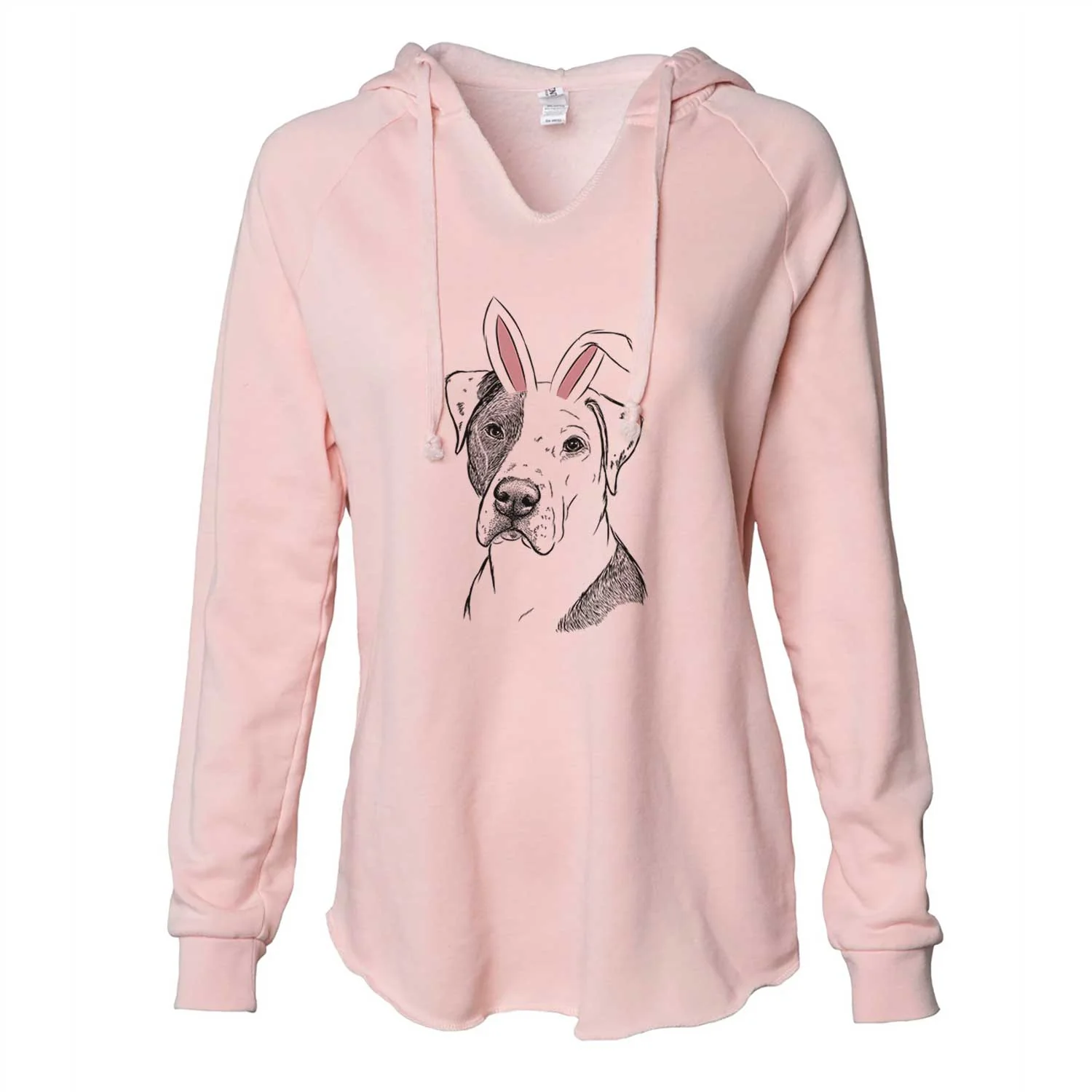 Easter Duke the American Staffordshire Terrier Mix - Cali Wave Hooded Sweatshirt - Image 5