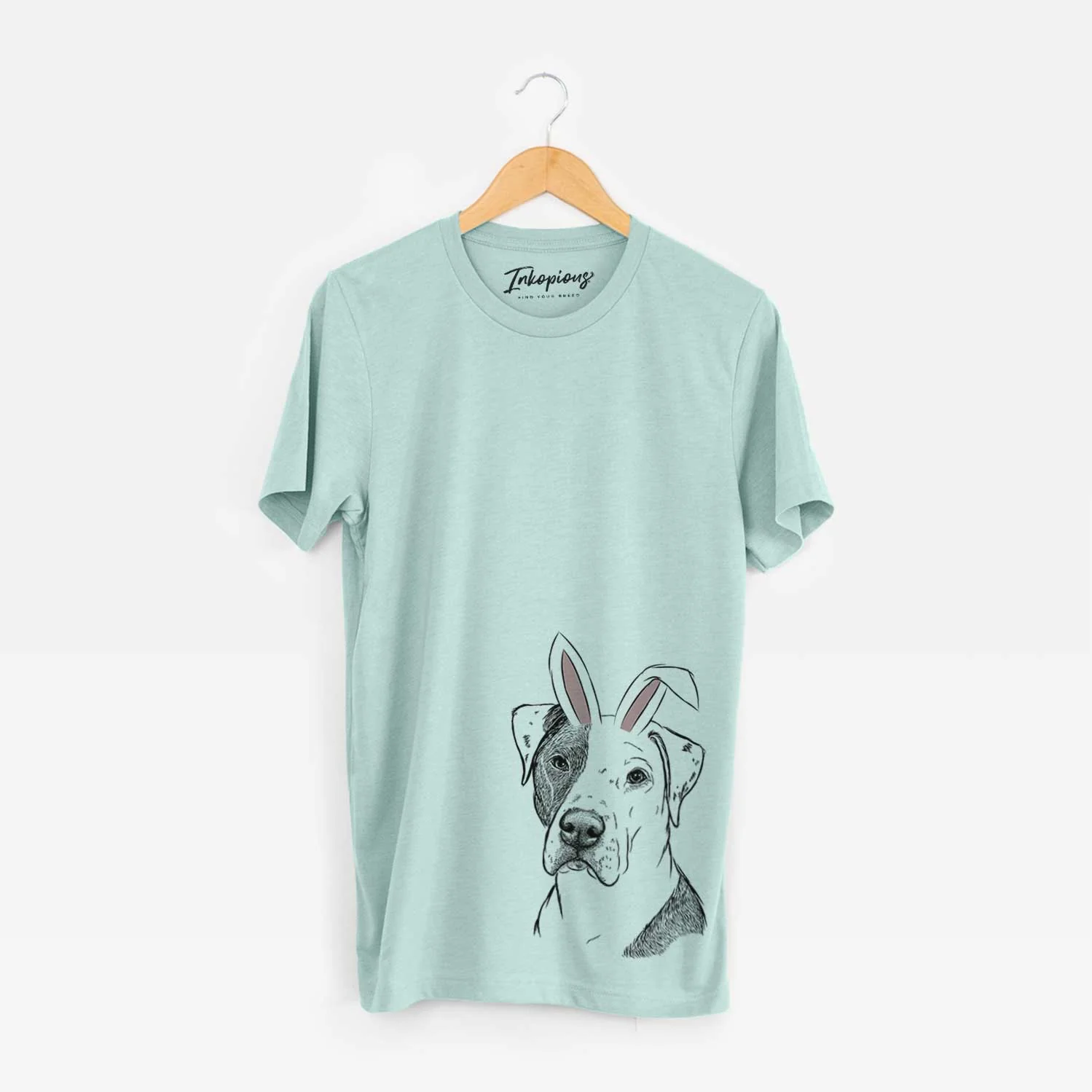 Easter Duke the American Staffordshire Terrier Mix - Unisex Crewneck - Image 5