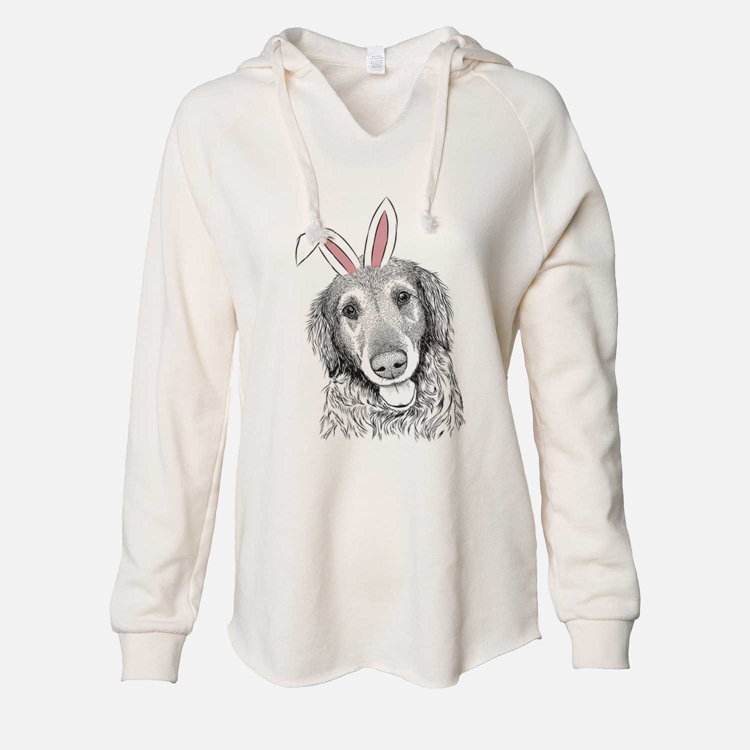 Easter Duncan the Golden Retriever - Cali Wave Hooded Sweatshirt