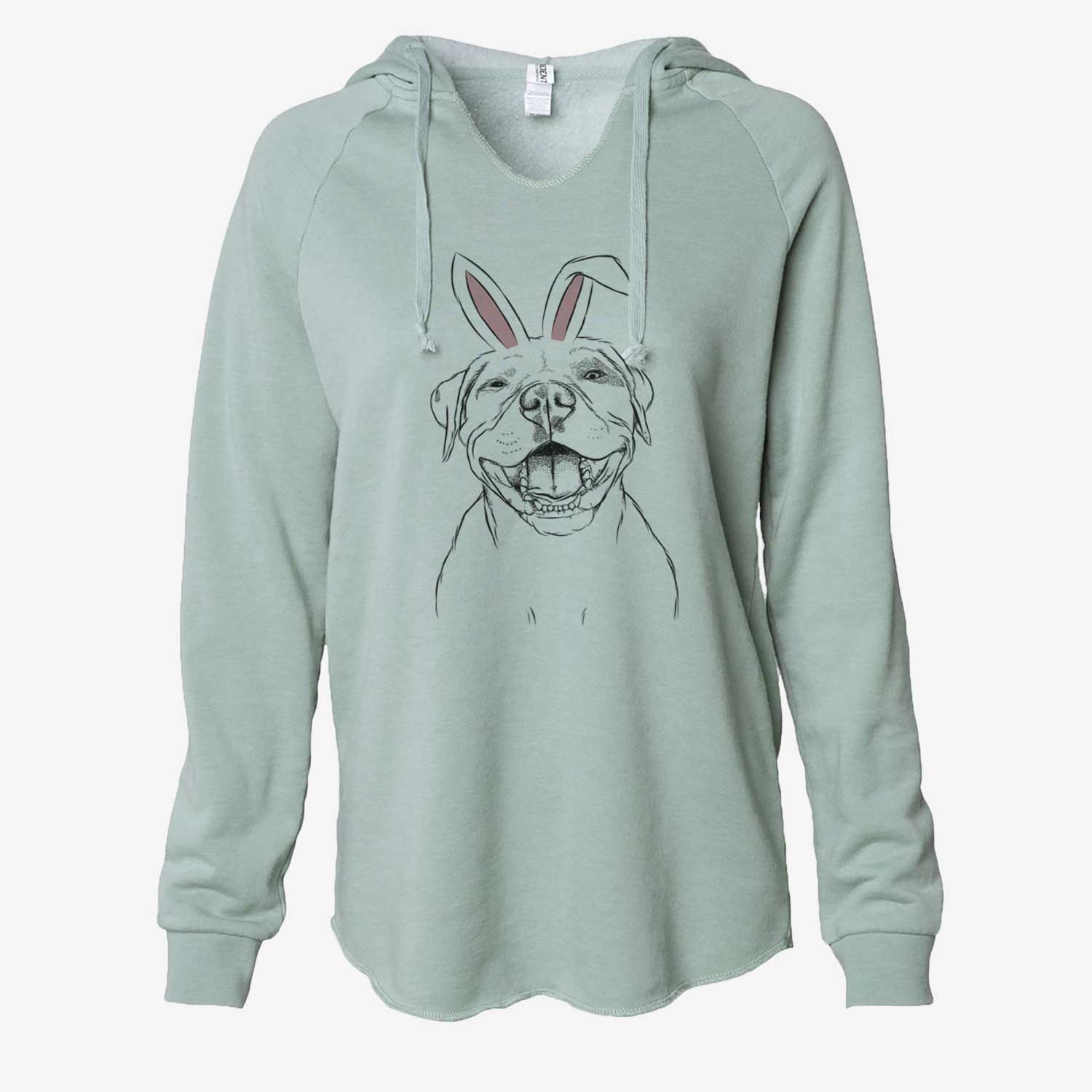 Easter Dutch the Mixed Breed - Cali Wave Hooded Sweatshirt - Image 7