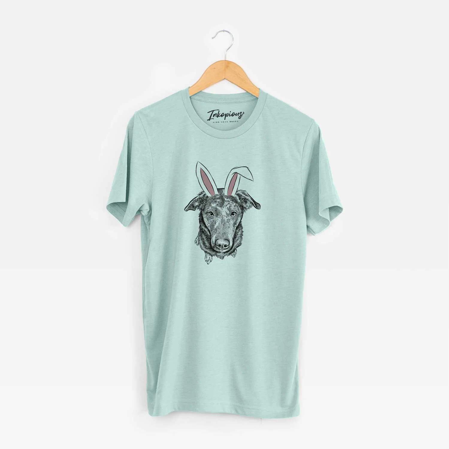 Easter Echo the Pitbull Beagle Mix - Unisex Crewneck - Image 9