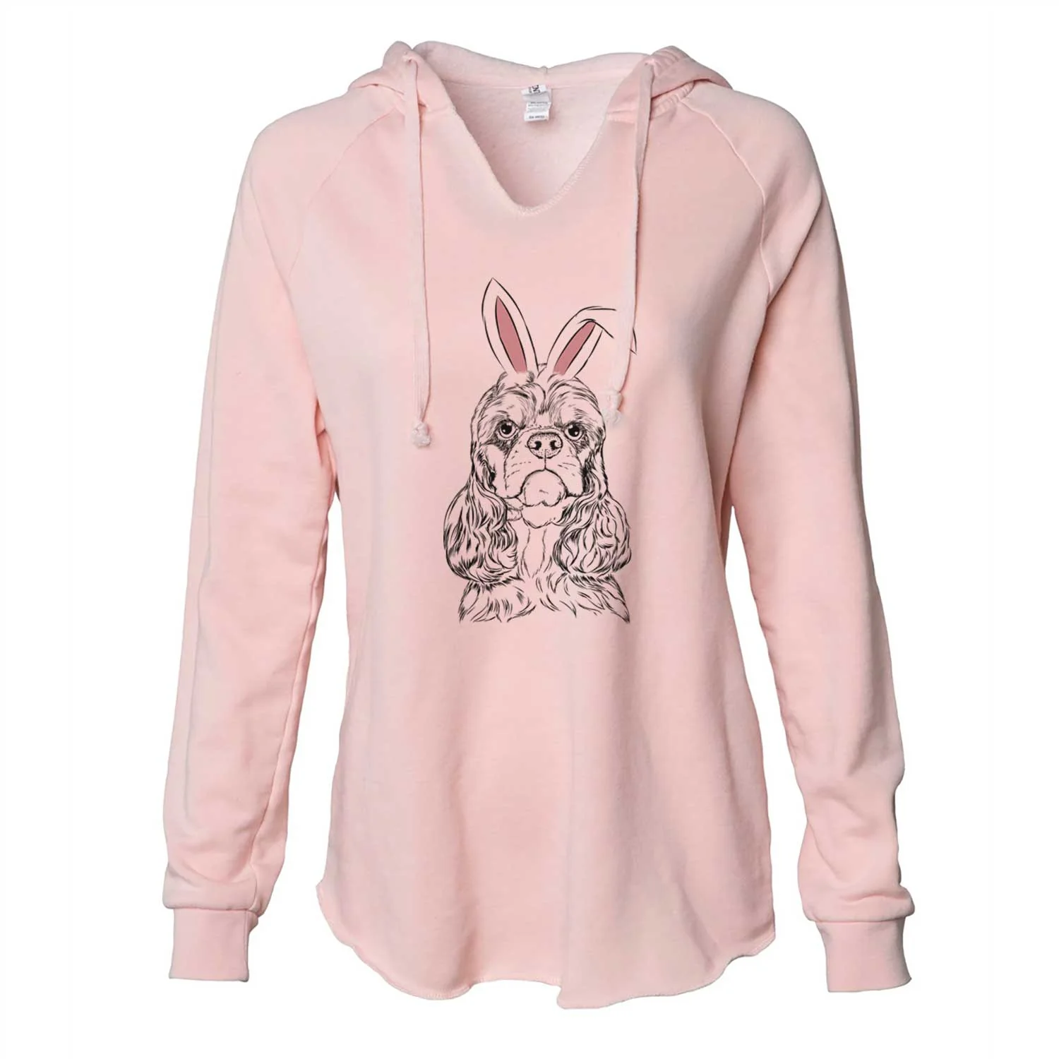Easter Emma the Cocker Spaniel - Cali Wave Hooded Sweatshirt - Image 5