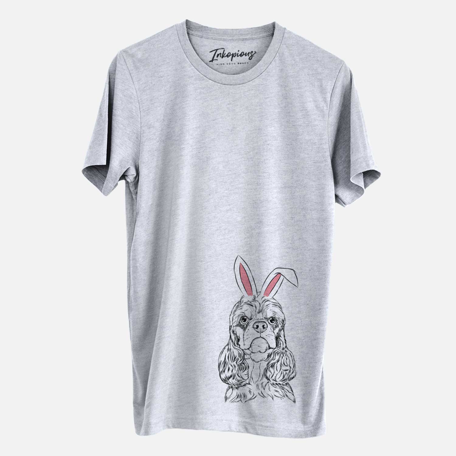 Easter Emma the Cocker Spaniel - Unisex Crewneck - Image 2