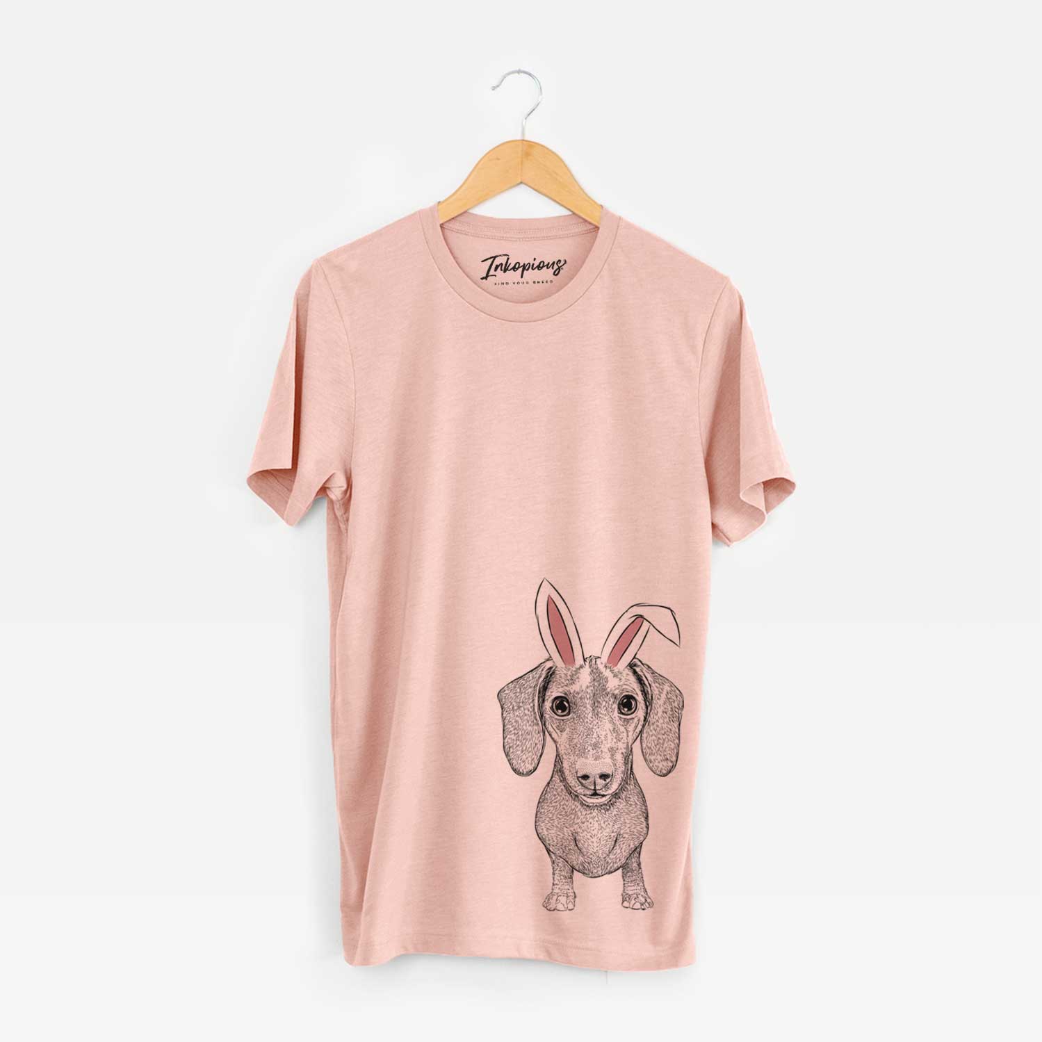 Easter Ernie the Mini Dachshund - Unisex Crewneck - Image 3