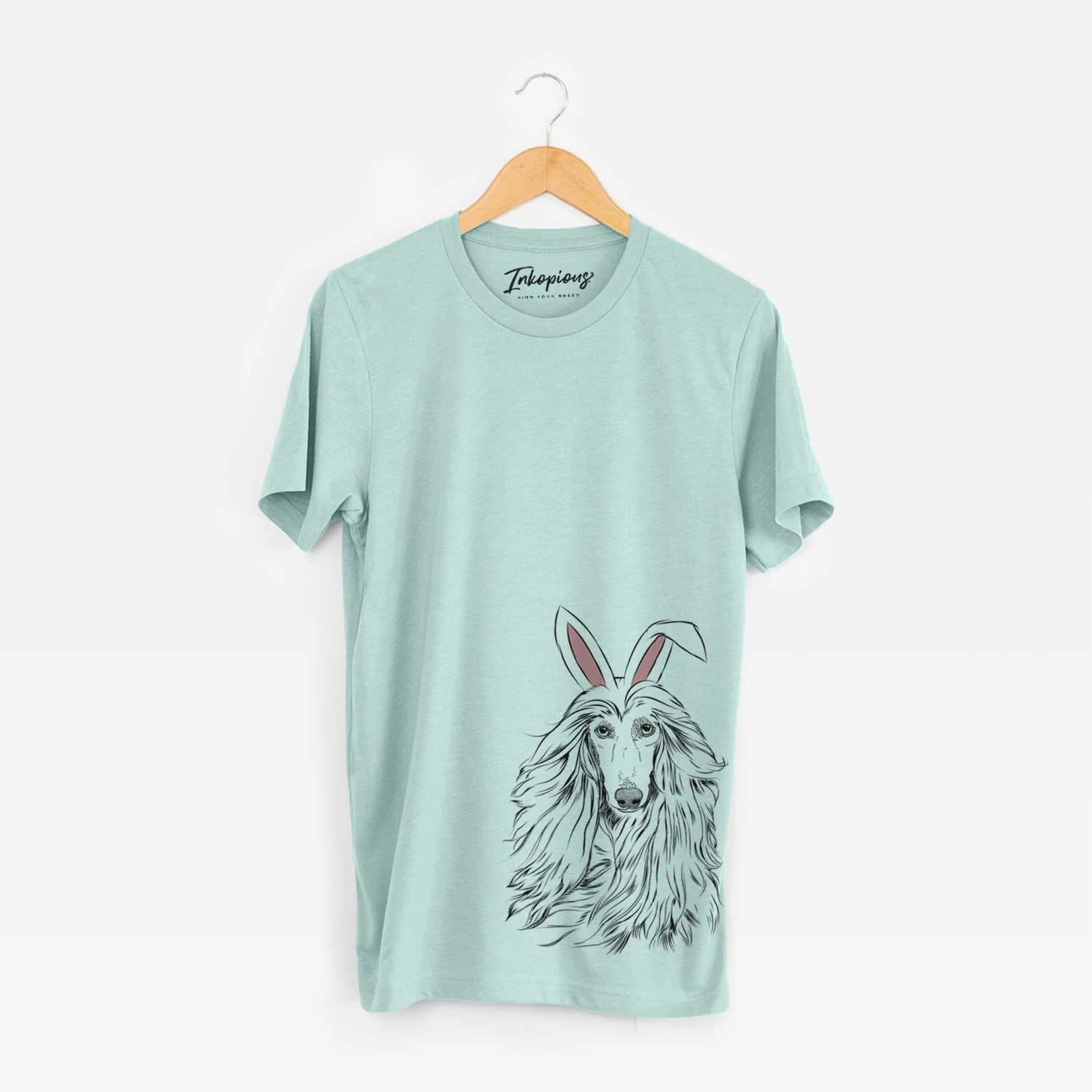 Easter Fabio the Afghan Hound - Unisex Crewneck - Image 5