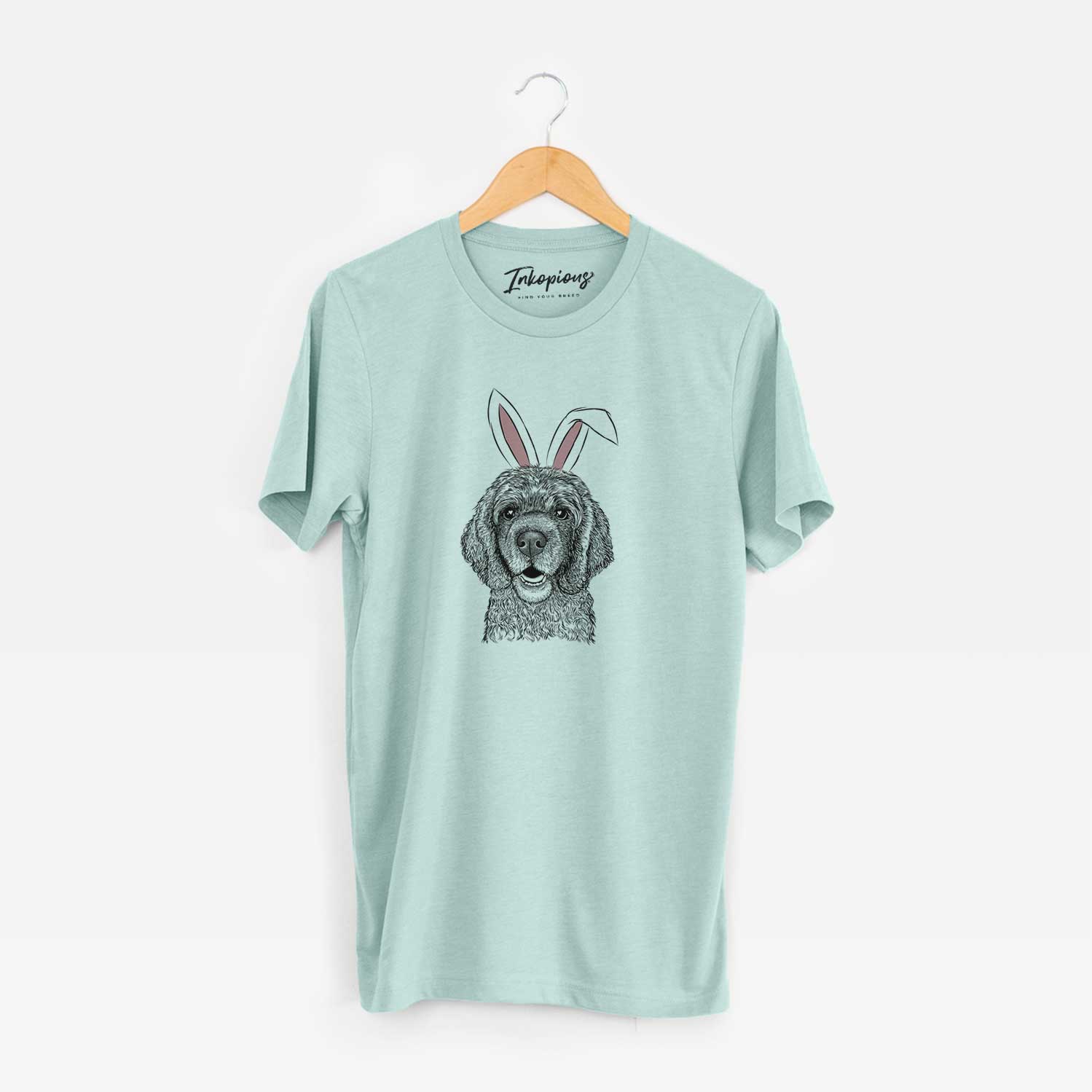 Easter Fannie Mae the Cocker Spaniel - Unisex Crewneck - Image 9