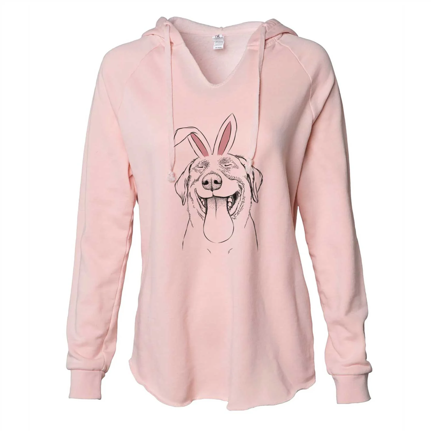 Easter Fig the Labrador Retriever - Cali Wave Hooded Sweatshirt - Image 5