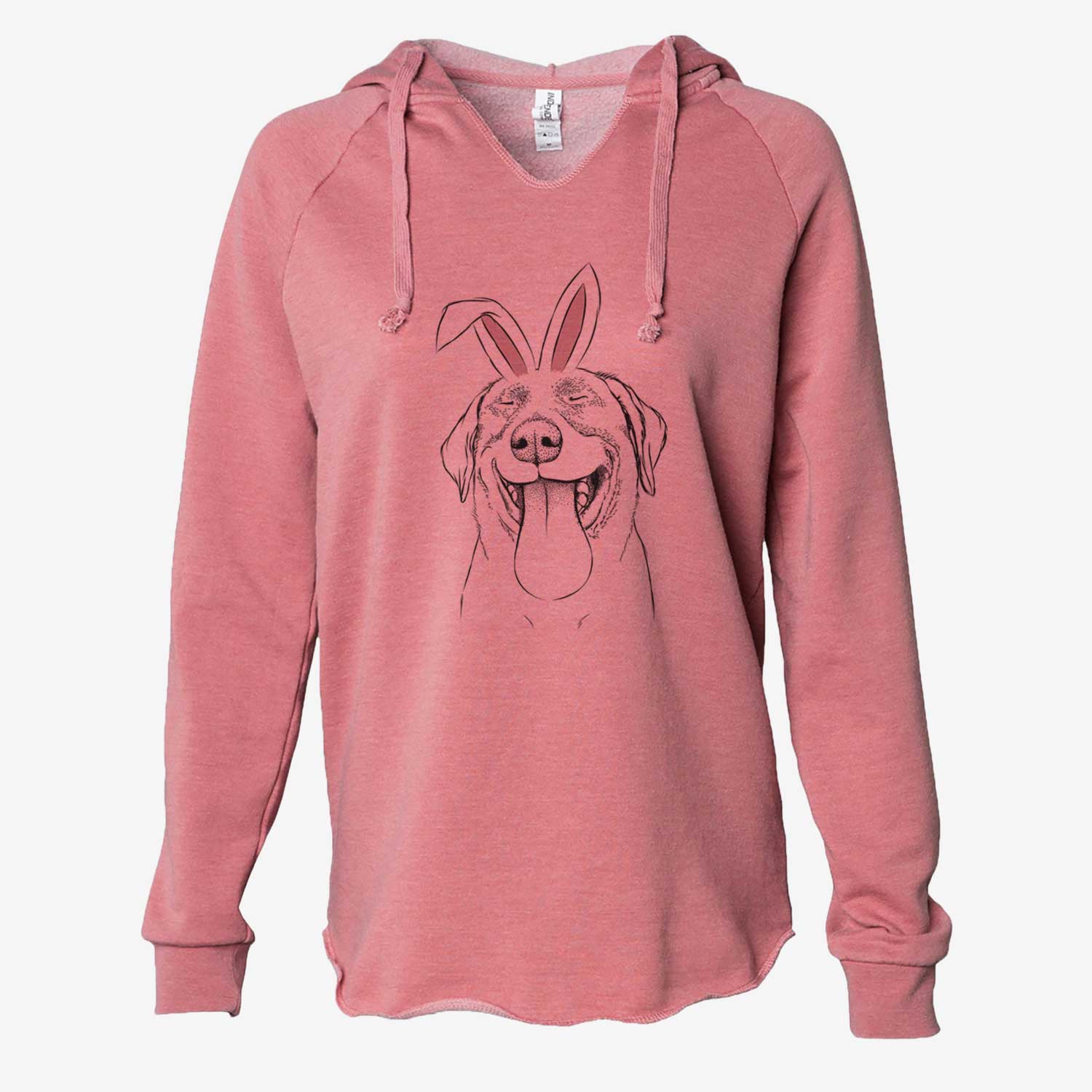 Easter Fig the Labrador Retriever - Cali Wave Hooded Sweatshirt - Image 6