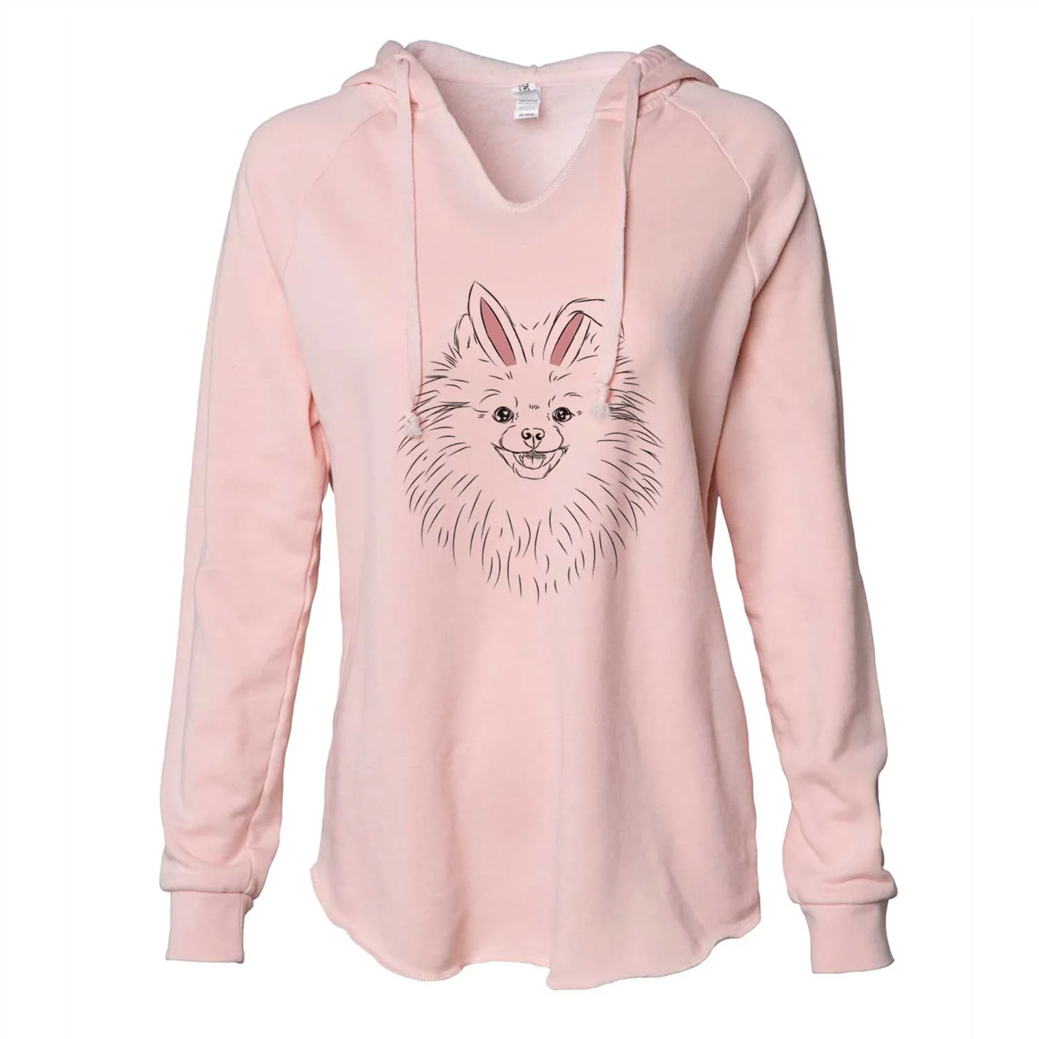 Easter Finn the Pomeranian - Cali Wave Hooded Sweatshirt - Image 5