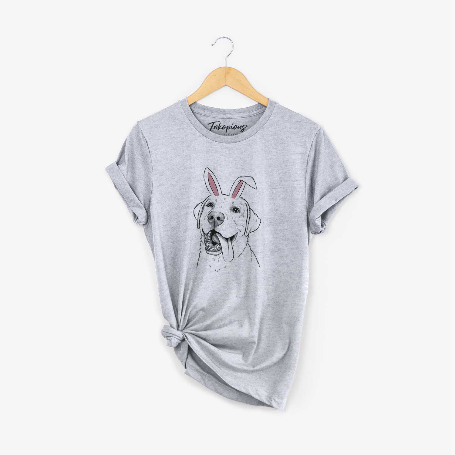Easter Finn the Labrador Retriever - Unisex Crewneck - Image 6