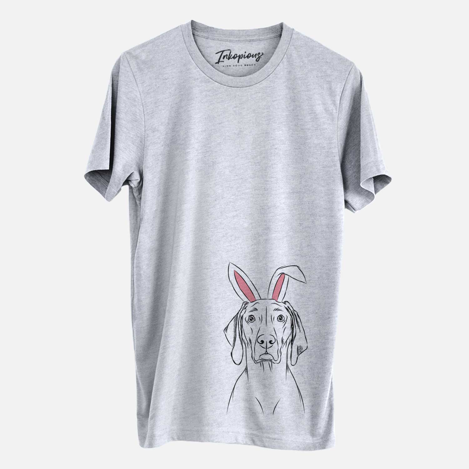 Easter Flint the Weimaraner - Unisex Crewneck - Image 2