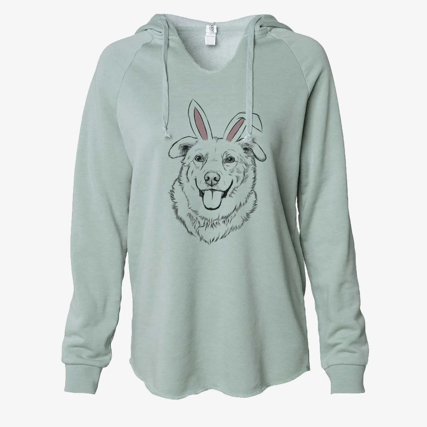 Easter Freeley the Mixed Breed - Cali Wave Hooded Sweatshirt - Image 7