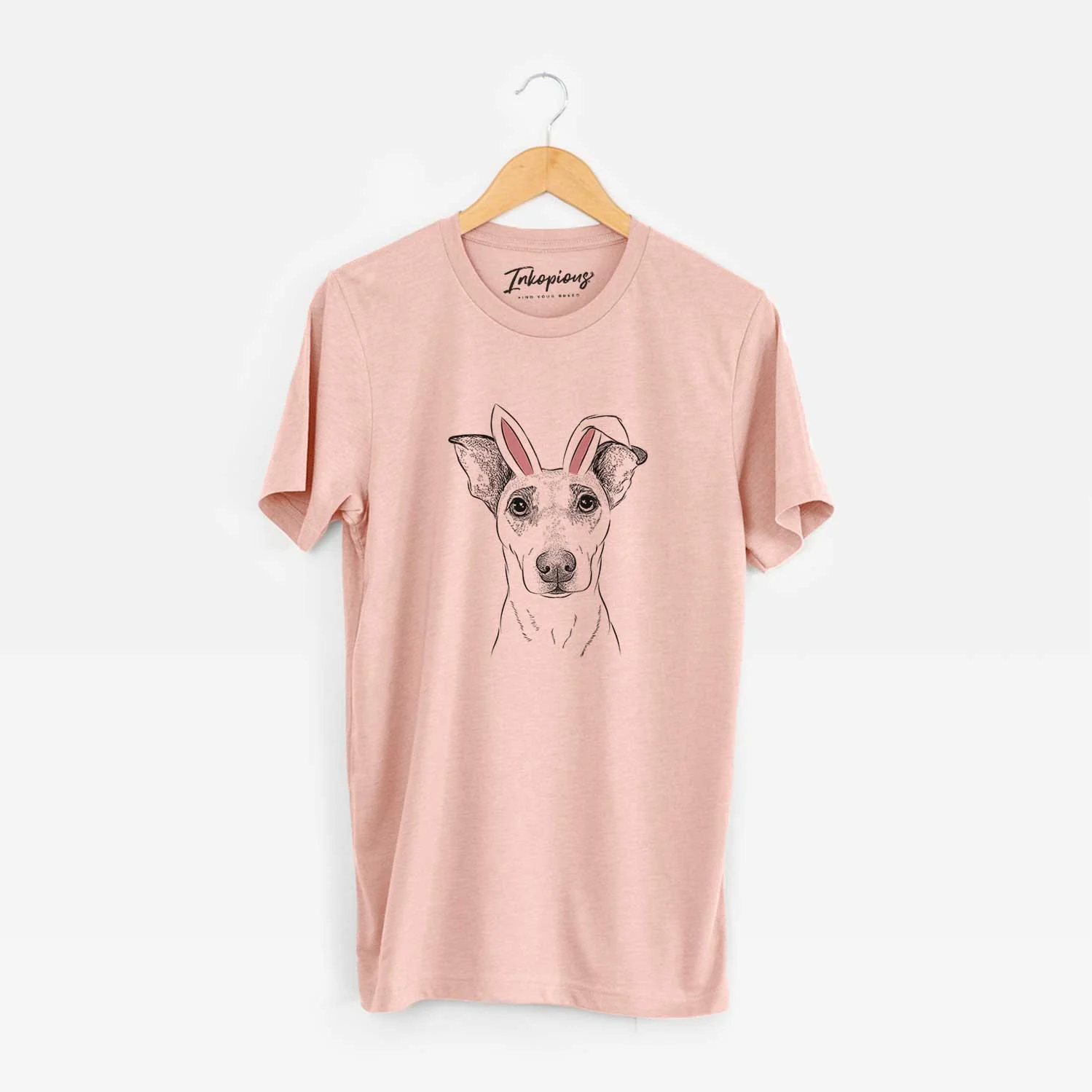 Easter Georgie Rat the Terrier Mix - Unisex Crewneck - Image 7