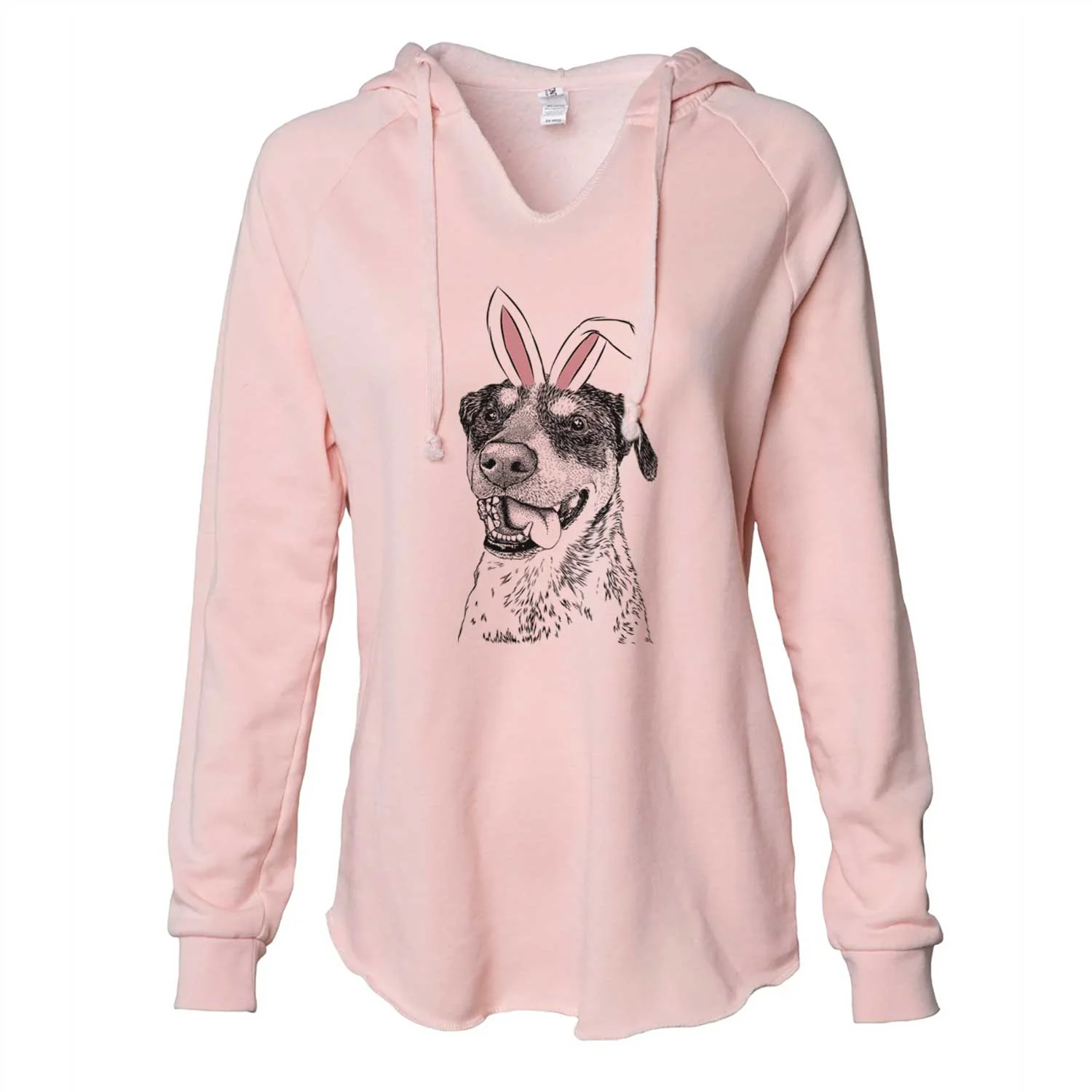 Easter Gerti the Mixed Breed - Cali Wave Hooded Sweatshirt - Image 5