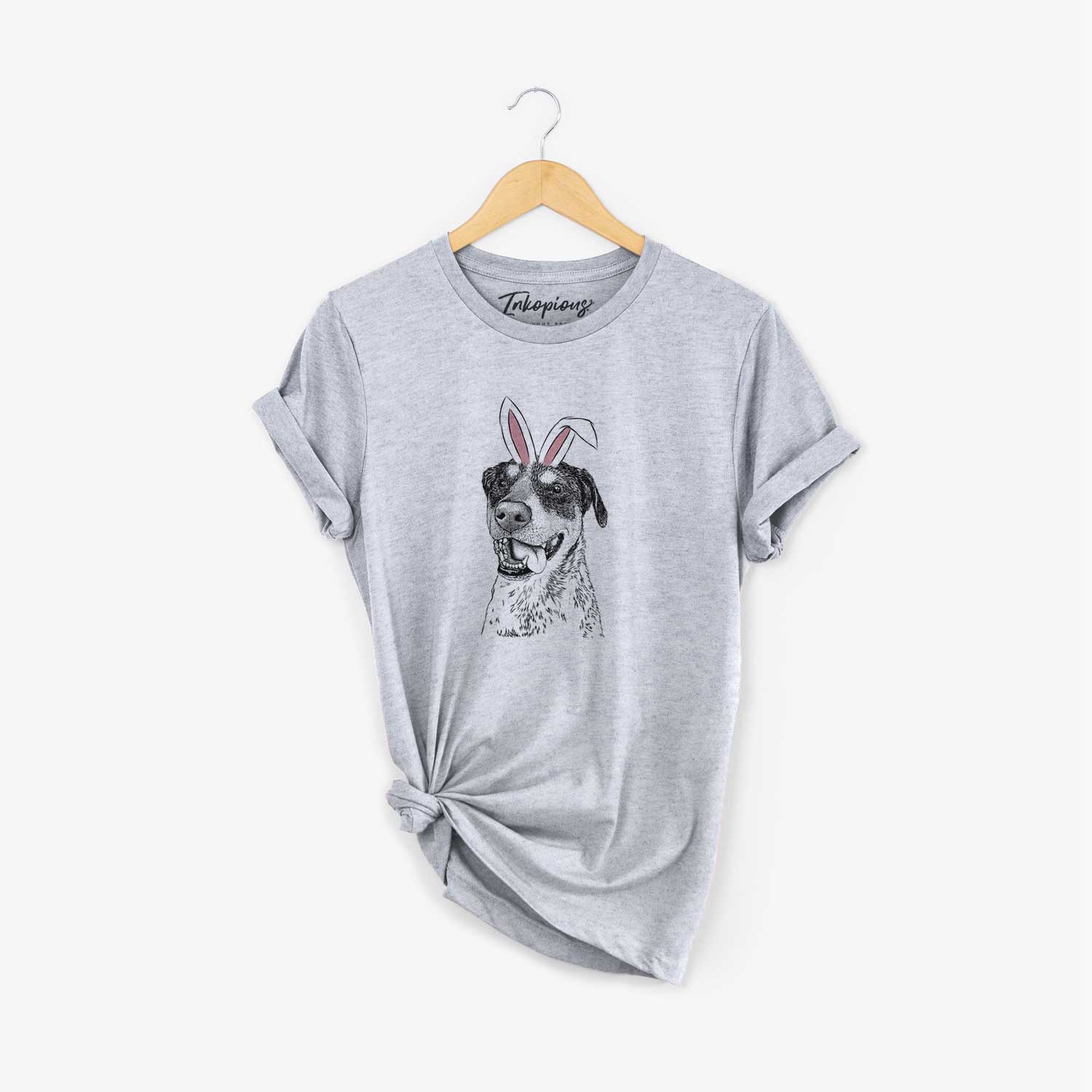 Easter Gerti the Mixed Breed - Unisex Crewneck - Image 6