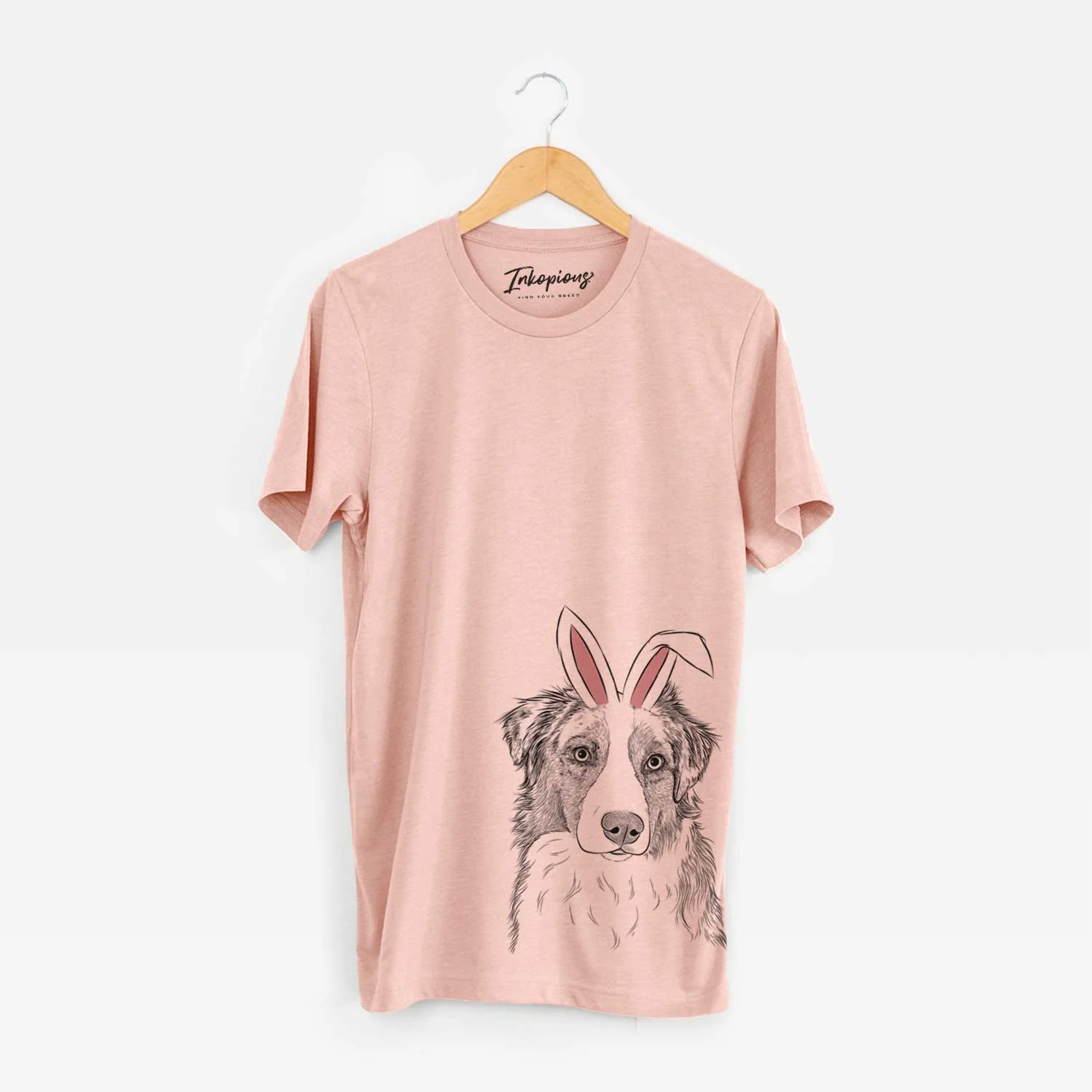 Easter Ginger the Australian Shepherd - Unisex Crewneck - Image 7