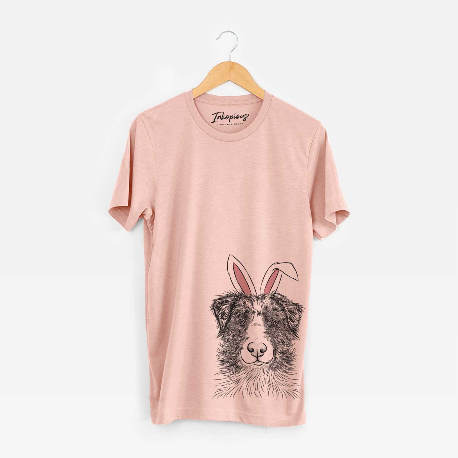 Easter Gram the Australian Shepherd - Unisex Crewneck - Image 3
