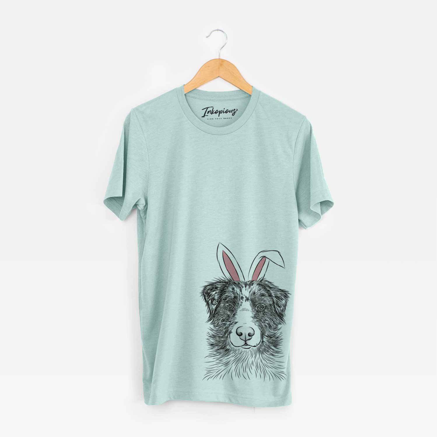 Easter Gram the Australian Shepherd - Unisex Crewneck - Image 5